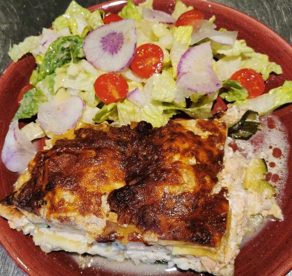 Lasagnes au saumon Lasagnes au saumon